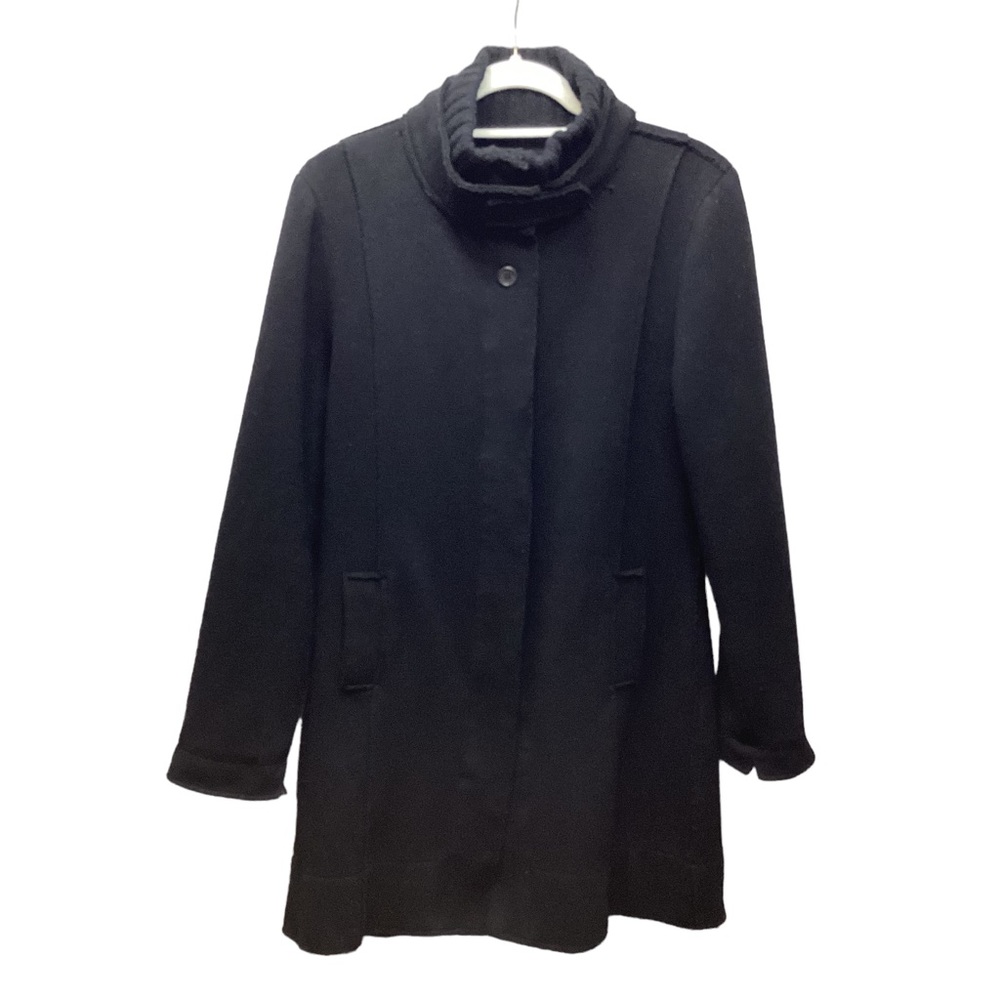 Barbour knit coat. Black. Size 14